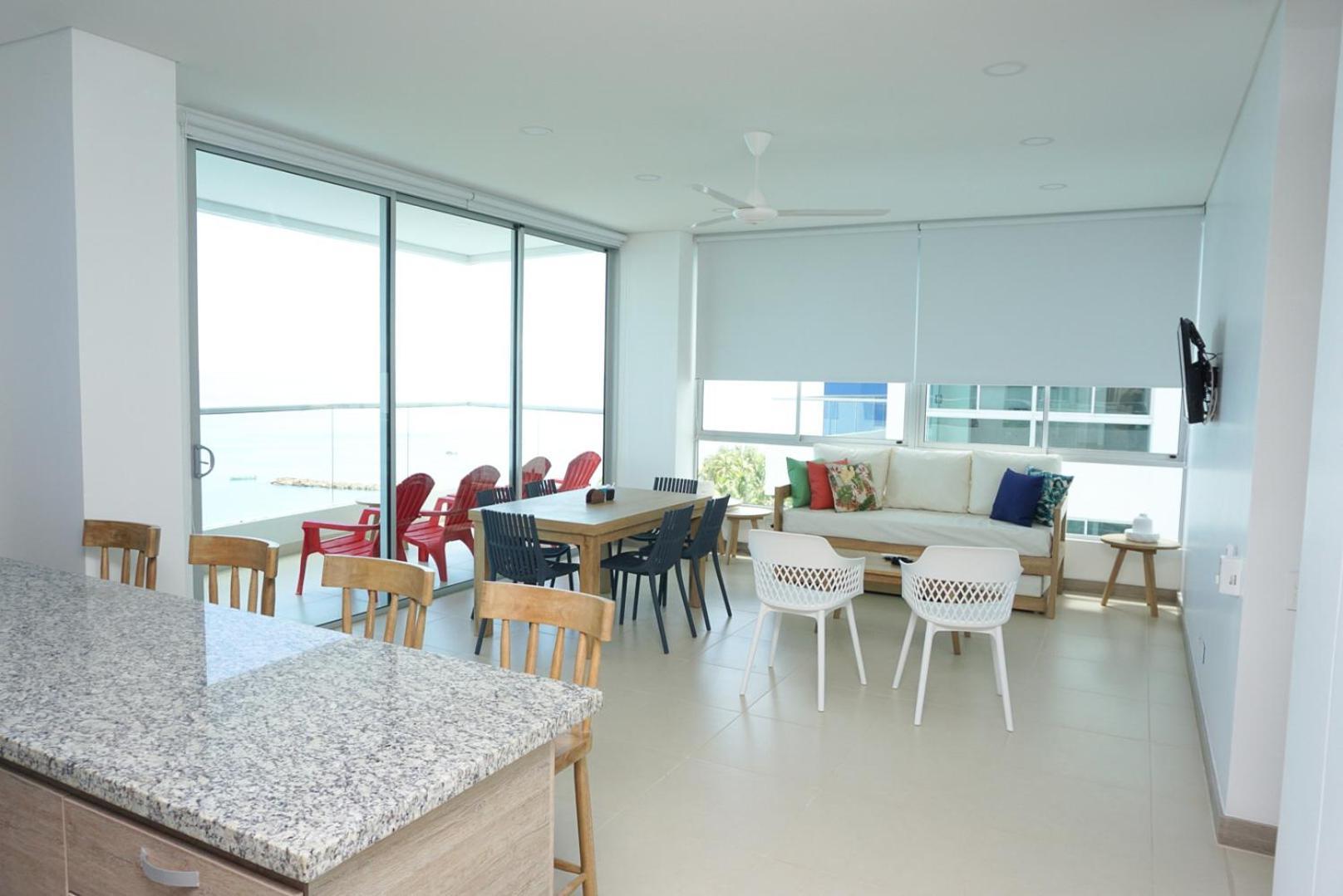 Magico Apartamento Frente Al Mar 3 Habitaciones Paz282 Ковеньяс Экстерьер фото